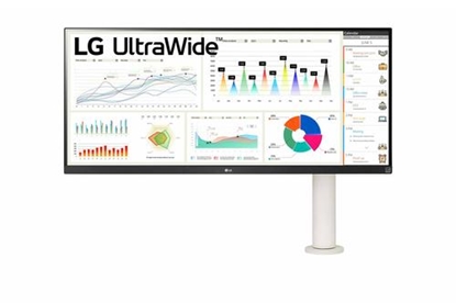 Picture of LG 34WQ68X-W computer monitor 86.4 cm (34") 2560 x 1080 pixels Quad HD LCD White