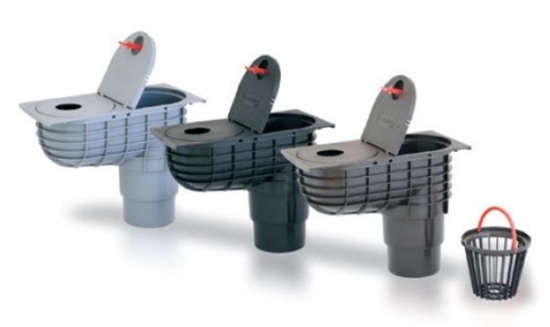 Picture of Lietus gūlija Q3 ar revīziju Dn110-125 brūna