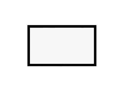 Attēls no Ligra QADRO velveta rāmja ekrāns, soft white 160x90 cm