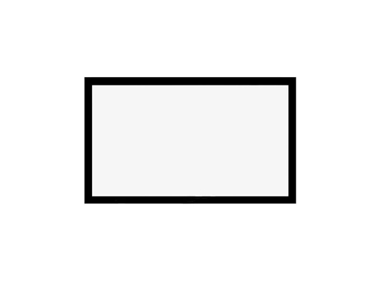 Изображение Ligra QADRO velveta rāmja ekrāns, soft white 180x102 cm