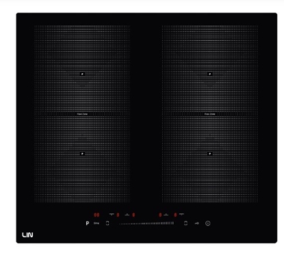 Attēls no LIN LI-B47222 7200 W induction cooktop.