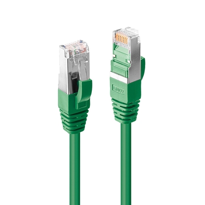 Picture of Lindy 45951 networking cable Green 1 m Cat6 S/FTP (S-STP)