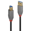 Picture of Lindy 5m USB 3.2 Type A to B Cable, Anthra Line