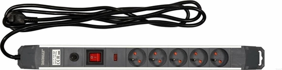 Picture of Listwa zasilajca Sthor T72358 5 gniazd 5 m biaa (72358)