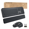 Изображение Logitech MX Keys combo for Business Gen 2 keyboard Mouse included RF Wireless + Bluetooth QWERTZ German Graphite