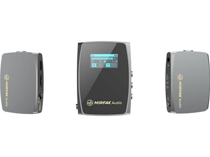 Picture of Mirfak Audio WE10 pro duālā bezvadu kompaktā mikrofona sistēma