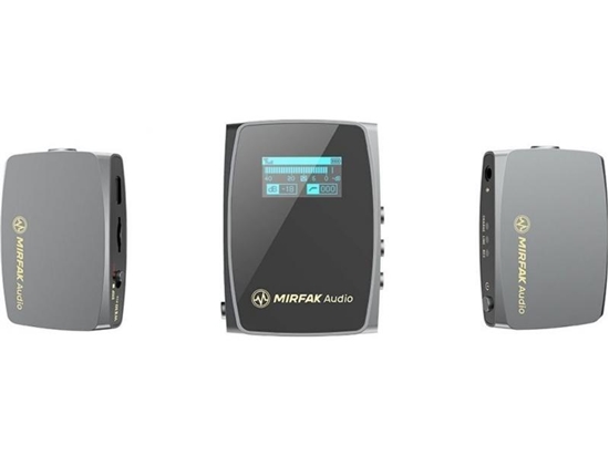 Picture of Mirfak Audio WE10 pro duālā bezvadu kompaktā mikrofona sistēma