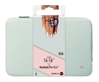 Picture of Etui Mobilis Mobilis Skin Sleeve 14-16" - Grey and pink