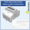 Picture of MODBUS Trīsfāžu elektrības skaitītājs darbam ar Ārējiem Transformatoriem, 3x230/400 V, 6A
