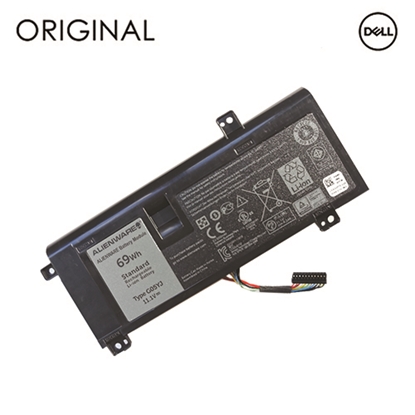 Picture of Notebook Battery DELL 8X70T, 6216mAh, Original