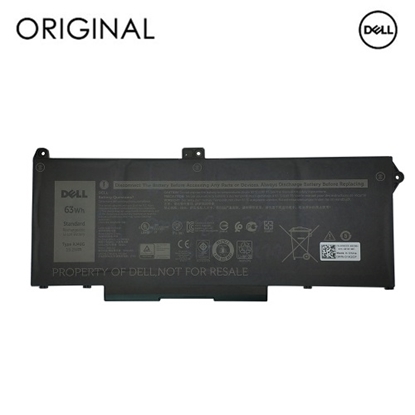 Picture of Notebook Battery DELL RJ40G, 63Wh, 3941mAh, Original