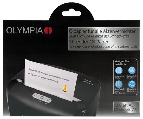 Picture of Olympia 9130 paper shredder accessory 12 pc(s) Lubricating oil