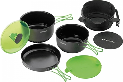 Picture of Optimus Zestaw naczy Terra Camp 4 POT SET