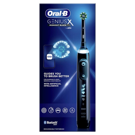 Picture of Oral-B Genius X Adult Oscillating toothbrush Black