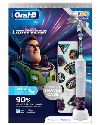 Attēls no Oral-B Vitality D100 Child Rotating toothbrush Multicolour
