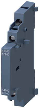 Attēls no Papildkontakts 3RV2901-1A 1NO+1NC(3RV20..)sānu stiprin.