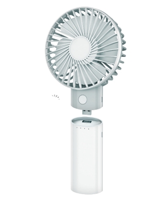 Изображение Platinet PRDF6107 personal handheld mister/fan Grey, White Handheld fan