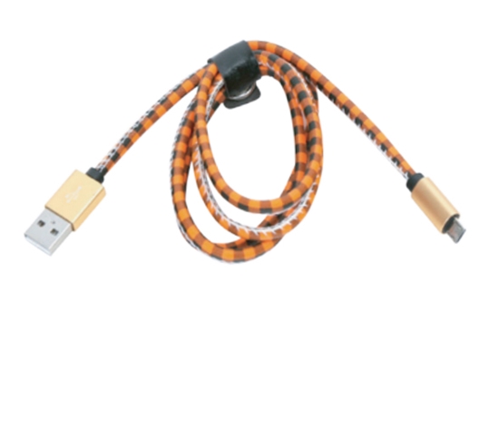 Picture of Platinet PUCLC1O USB cable 1 m USB A Micro-USB A Orange