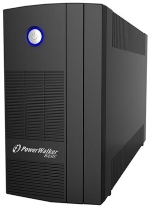 Изображение PowerWalker 10121071 uninterruptible power supply (UPS) Line-Interactive 100 kVA 600 W 3 AC outlet(