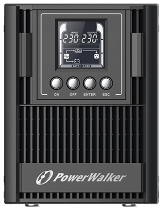 Изображение PowerWalker VFI 1000 AT FR Double-conversion (Online) 1 kVA 900 W 3 AC outlet(s)