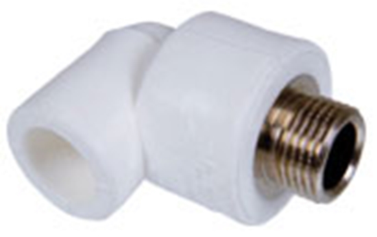 Picture of PPR Līkums ar ārējo vītni 20-1/2" 