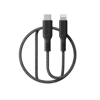 Picture of Premium MFI certifield Cable Type C - Lightning (black, 2.2m)