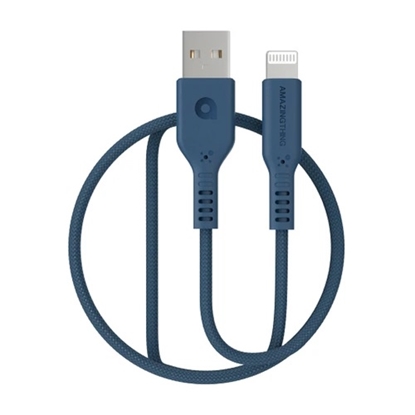 Picture of Premium MFI certifield Cable USB A - Lightning (blue, 1.1m) Speed Pro Zeus