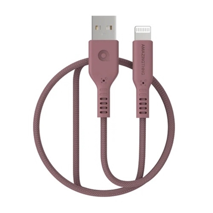Picture of Premium MFI certifield Cable USB A - Lightning (pink, 1.1m) Speed Pro Zeus