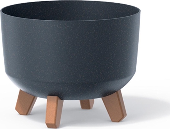 Picture of Prosperplast Doniczka Gracia Standard Eco Wood DGRL240W antracyt eco