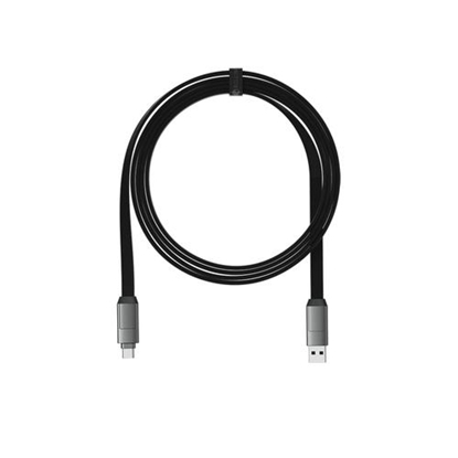 Изображение Kabelis visiems įrenginiams Rolling Square inCharge® 6 Max USB-C/Lightning/Micro USB, 1.5m/ 6770058