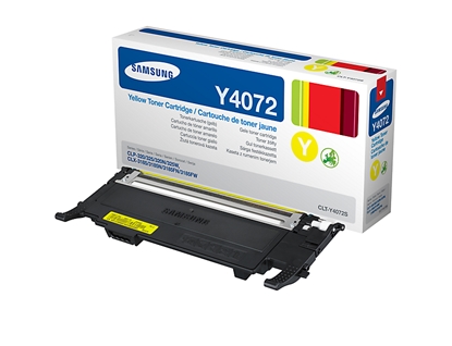 Picture of Samsung CLT-Y4072S toner cartridge 1 pc(s) Original Yellow