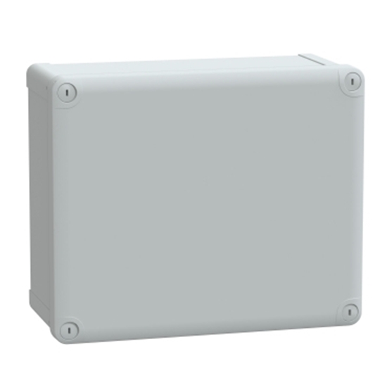 Picture of Schneider Electric Thalassa TBS electrical enclosure Acrylonitrile butadiene styrene (ABS) IP66