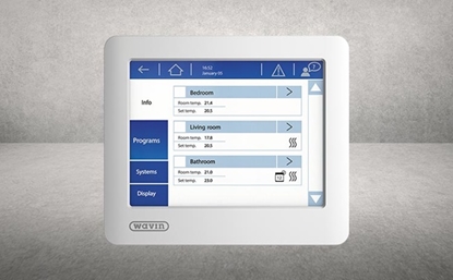 Attēls no Sentio vadības displejs blokam LCD-200
