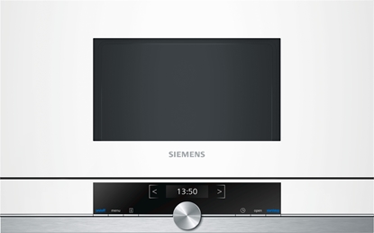 Изображение Siemens BF634LGW1 microwave Built-in Solo microwave 21 L 900 W White