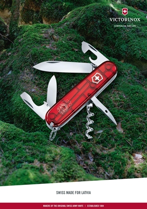 Picture of VICTORINOX SPARTAN LATVIA MEDIUM POCKET KNIFE WITH CAN OPENER