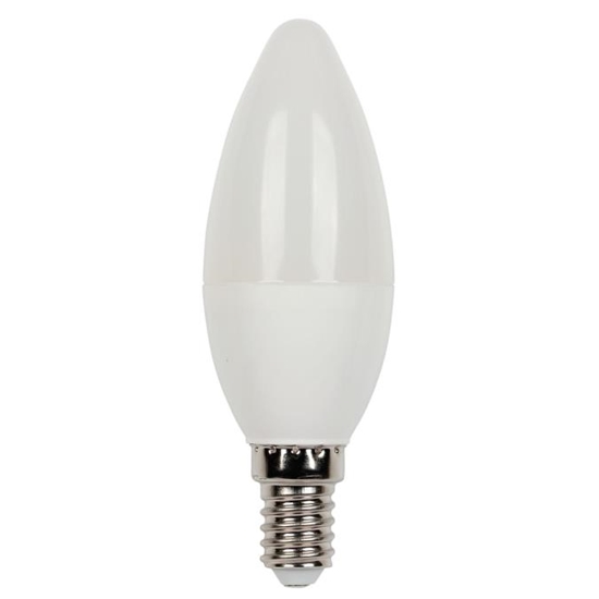 Picture of Spuldze LED 5W B35,C37  E14  sveč.230V 3000K Greelux 400Lm