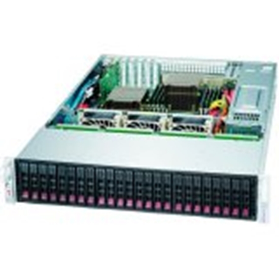 Picture of Supermicro CSE-216BE1C-R920LPB server barebone Rack (2U) Silver
