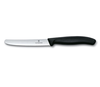 Изображение VICTORINOX SWISS CLASSIC TOMATO AND TABLE KNIFE SET, 2 PIECES black