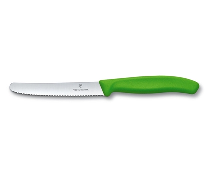 Attēls no VICTORINOX SWISS CLASSIC TOMATO AND TABLE KNIFE SET, 2 PIECES green