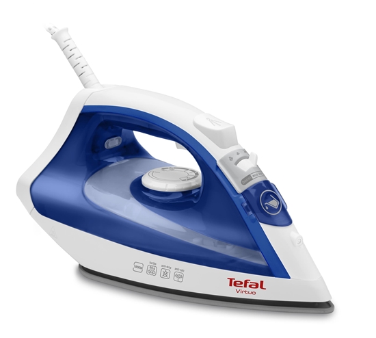 Picture of Tefal Virtuo FV1711 iron Steam iron Durilium soleplate 1800 W Violet, White