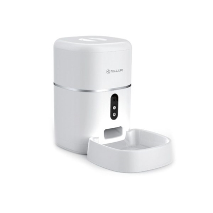 Picture of Tellur Smart WiFi Pet Feeder, UltraHD Camera, 4L white