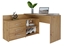 Attēls no Topeshop DANY ARTISAN KPL computer desk Oak colour