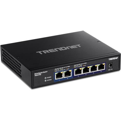 Attēls no Switch TRENDnet TEG-S762 6-portowy niezarządzalny przełącznik sieciowy 2,5G/10G