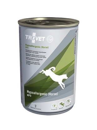 Picture of TROVET Hypoallergenic HPD with horse - Wet dog food - 400 g