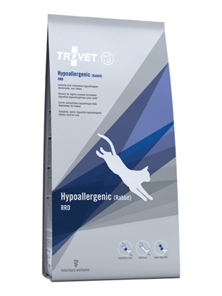 Picture of TROVET Hypoallergenic RRD with rabbit - dry cat food - 3 kg