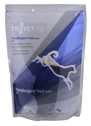 Picture of TROVET Hypoallergenic Treat HRT with rabbit - Dog treat - 250g