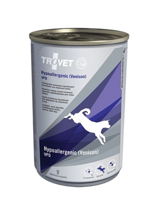 Picture of TROVET Hypoallergenic VPD with venison - Wet dog food - 400 g