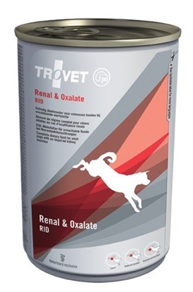 Picture of TROVET Renal & Oxalate RID with chicken - Wet dog food - 400 g