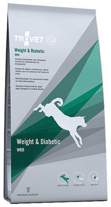 Picture of TROVET Weight & Diabetic WRD with chicken - dry dog food - 12,5 kg
