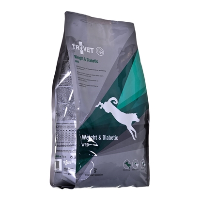 Picture of TROVET Weight & Diabetic WRD with chicken - dry dog food - 3 kg